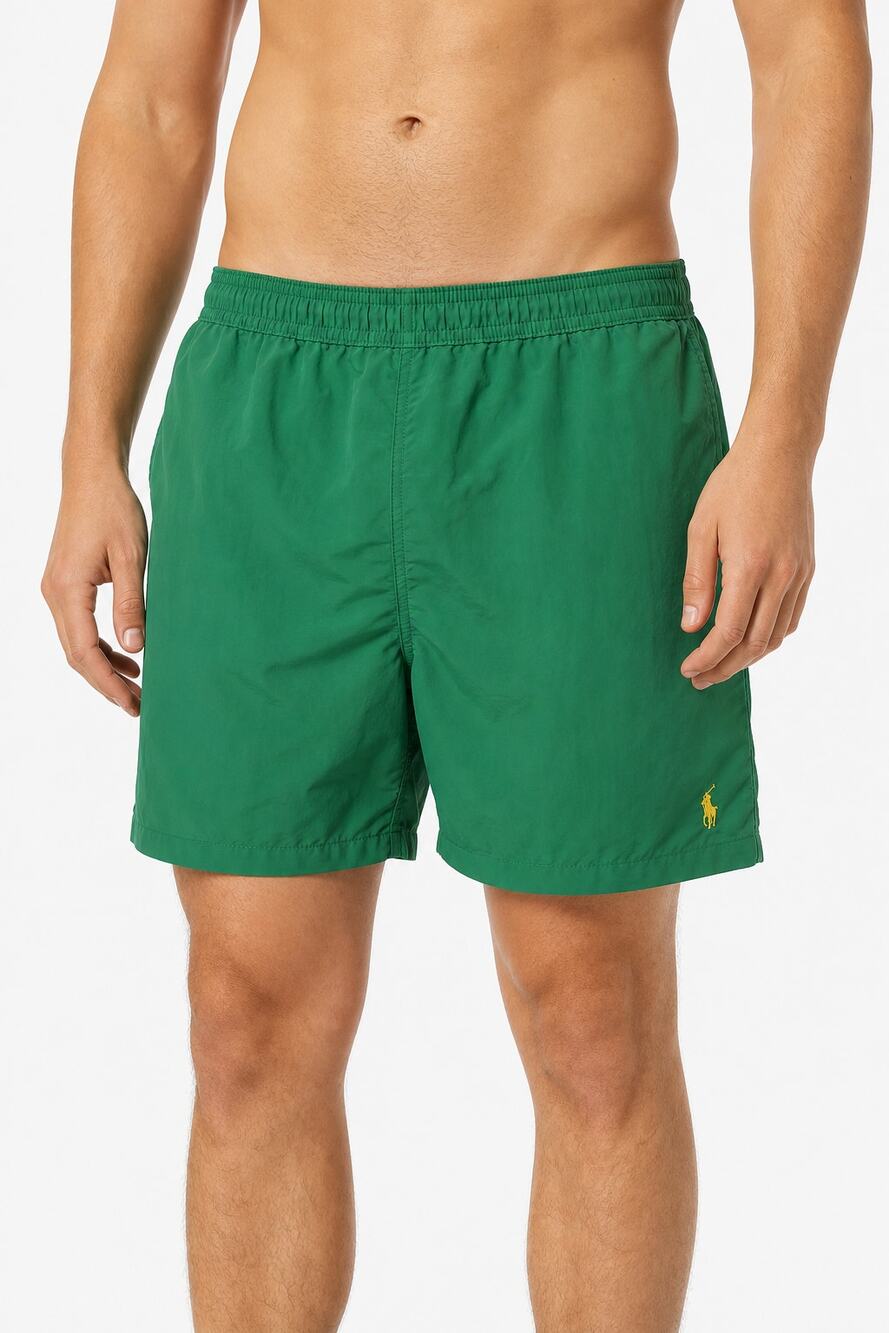 Polo Ralph Lauren Men Green Swim Trunks Shorts XL Tall Classic Preppy Swim Trunk
